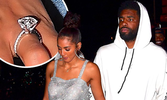 Kyrie Irvivng Confirms His engagement with Marlene ‘Golden’ Wilkerson