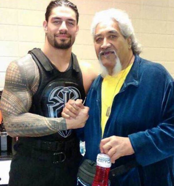 Roman Reigns with his Father