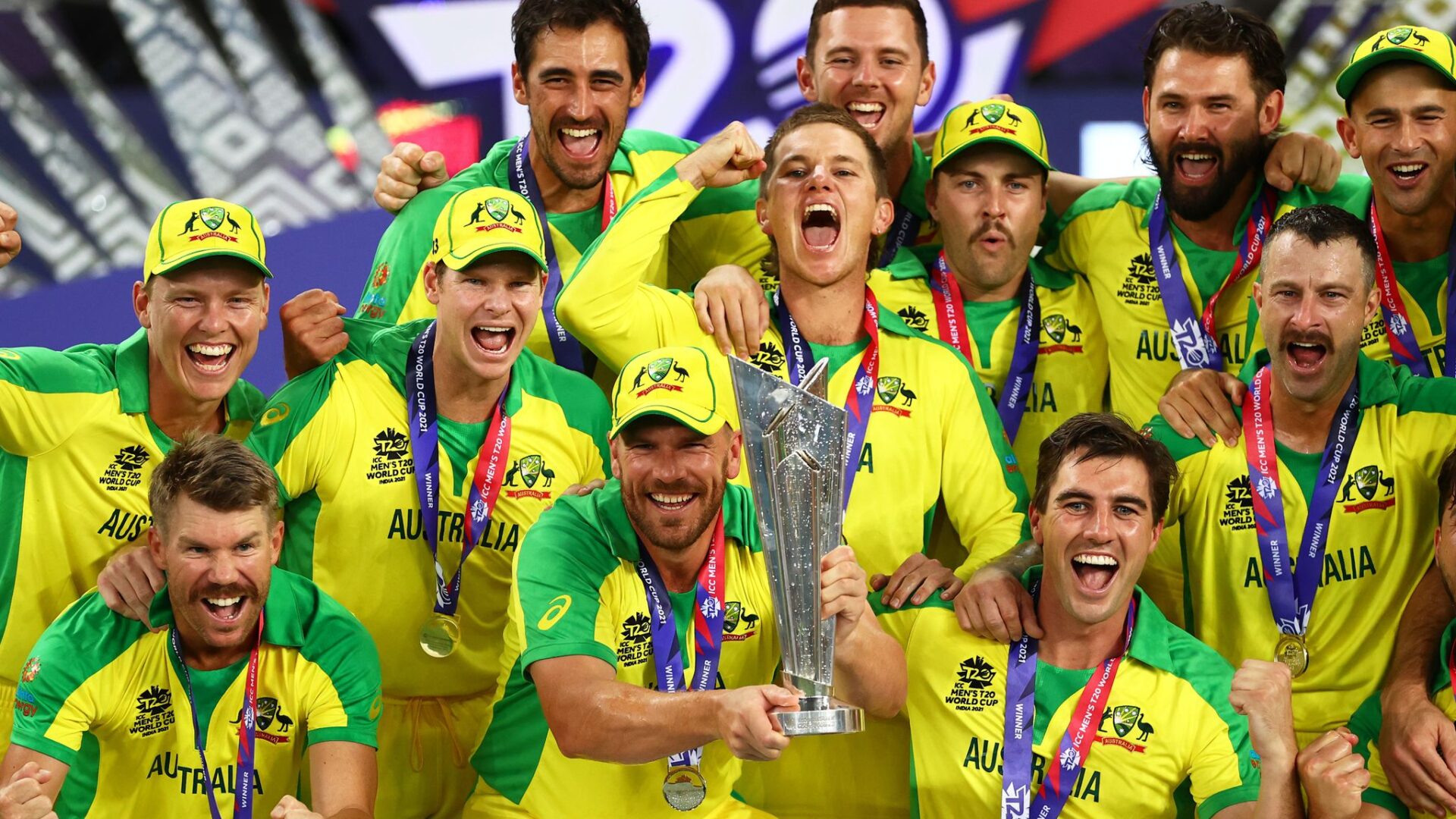 Australia are the champions of the ICC T20 world cup!