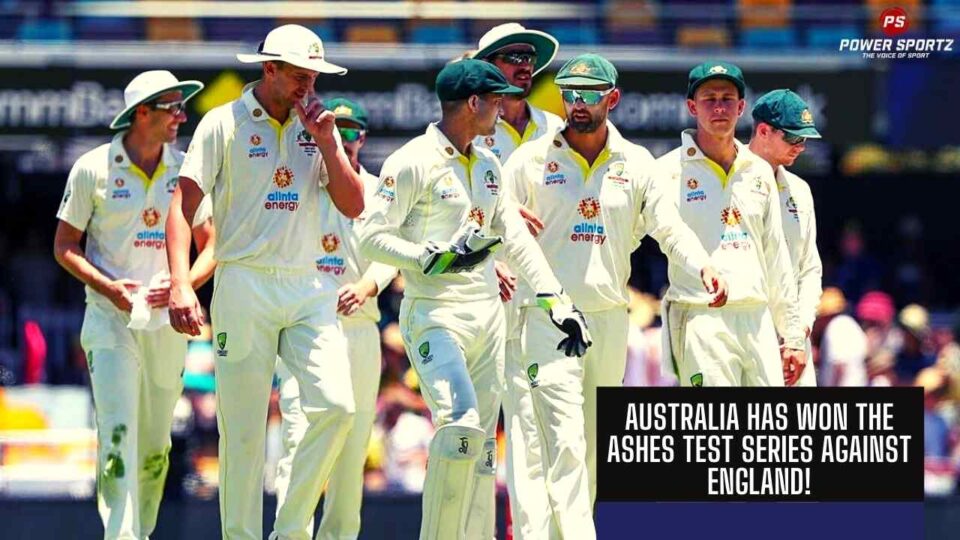 Australia has won the Ashes test series