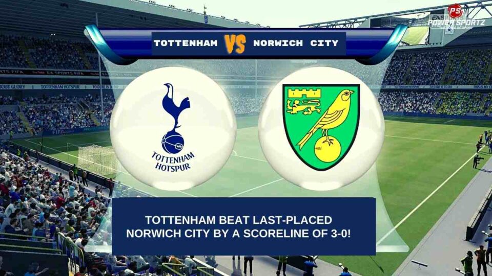 Tottenham vs Norwich city