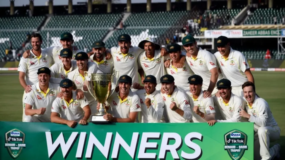 Australia tops chart in ICC Test rankings