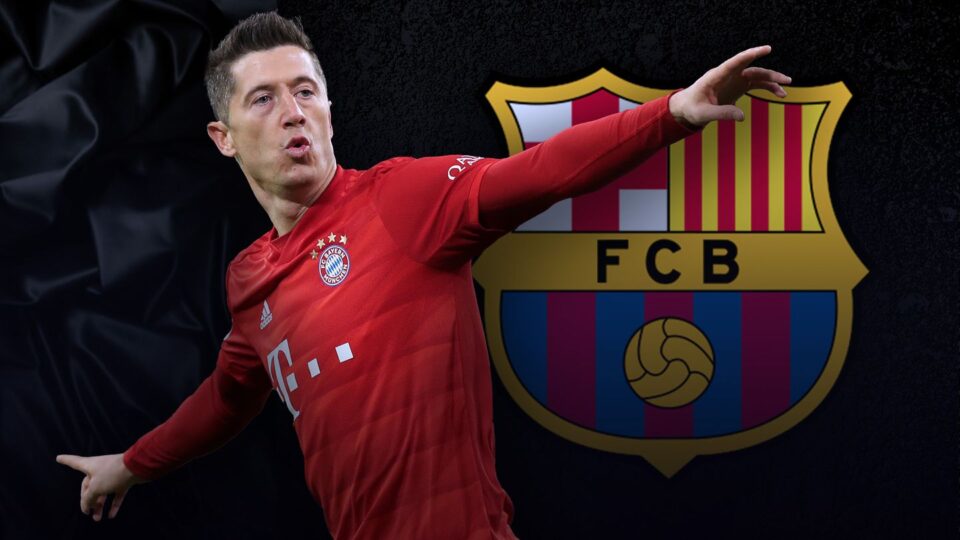 Bayern Barcelona Robert Lewandowski