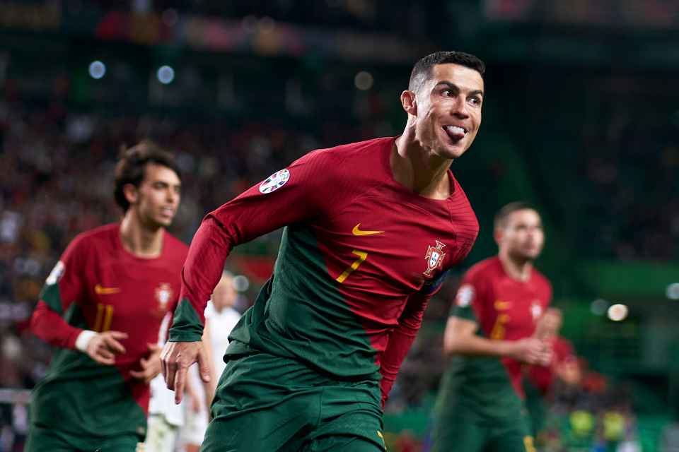 Ronaldo breaking records for Portugal