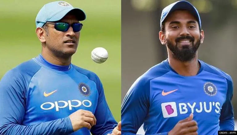 KL Rahul comments on MS Dhoni