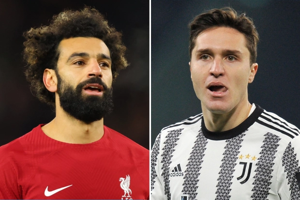 Federico Chiesa and Mohamed Salah Liverpool transfer
