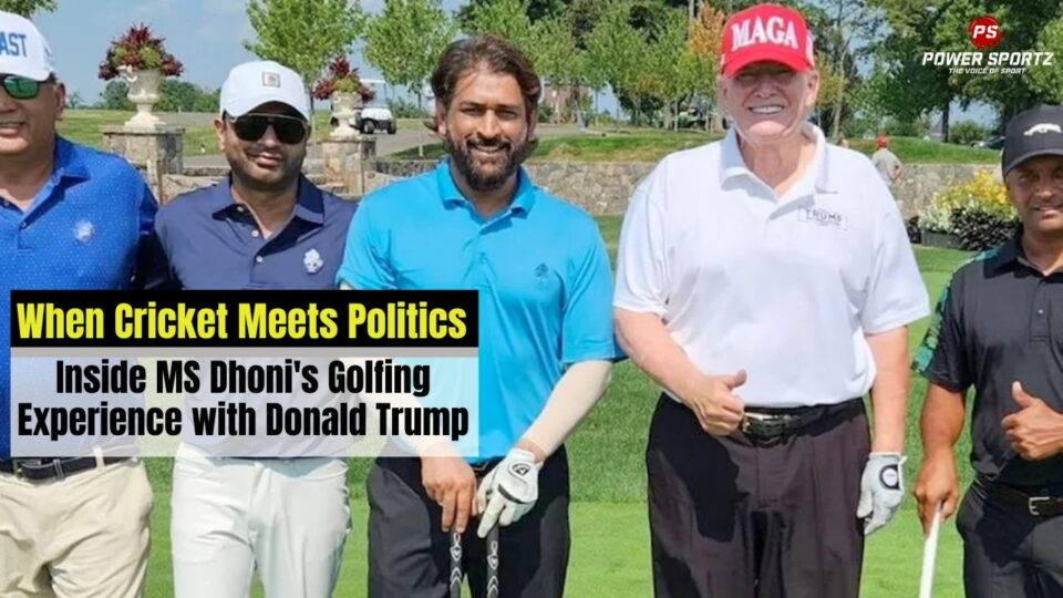 When Cricket Meets Politics: Inside MS Dhoni's Golfing Experience with Donald Trump